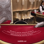 Blackjack VIP 33 Game Card